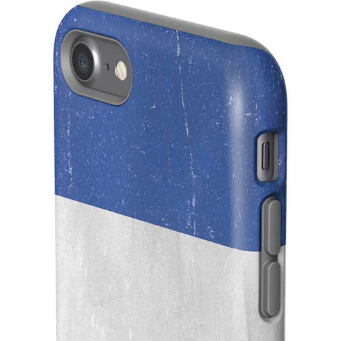 French Flag Distressed iPhone SE (2nd & 3rd Gen) Pro Case